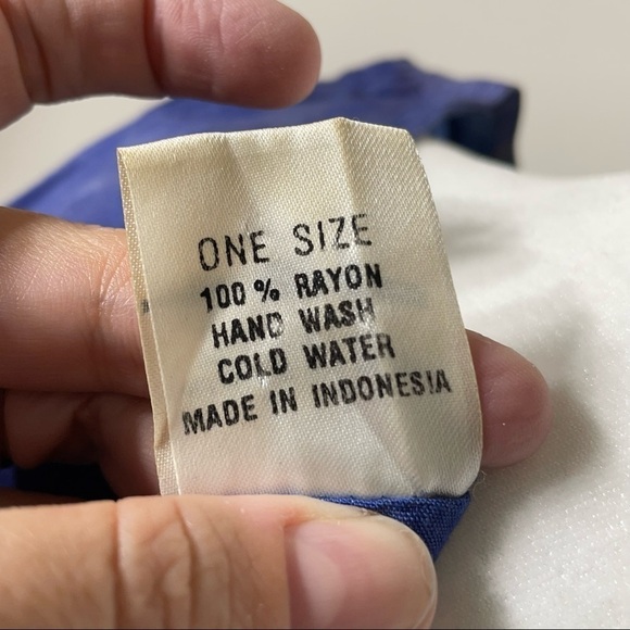 Unique Funky Aztec Inspired Rayon Blue Sleeveless Boho Travel Dress One Size - Picture 5 of 6